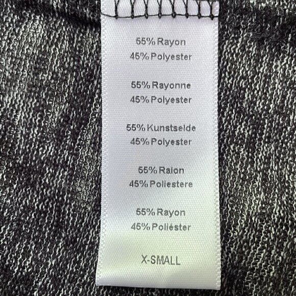 Project Social T Urban Outfitters Textured Off Shoulder T Gray Women’s XS - Picture 12 of 13